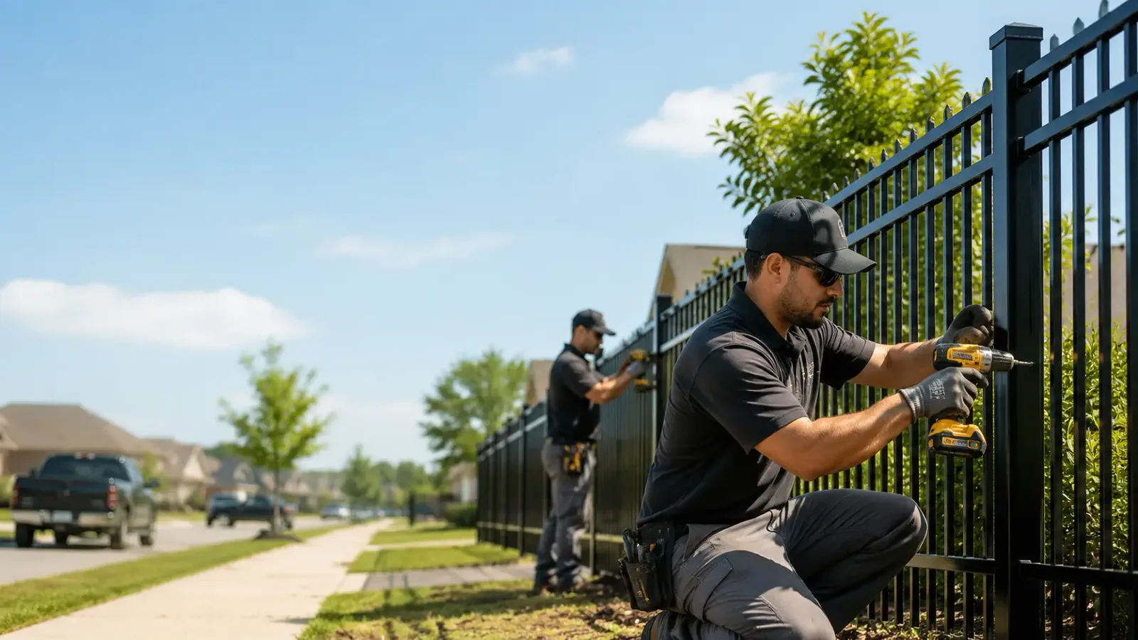 Metal Fence Installation in Greensburg, KY